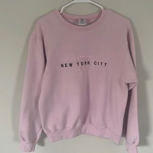 Size small pink sweatshirt!